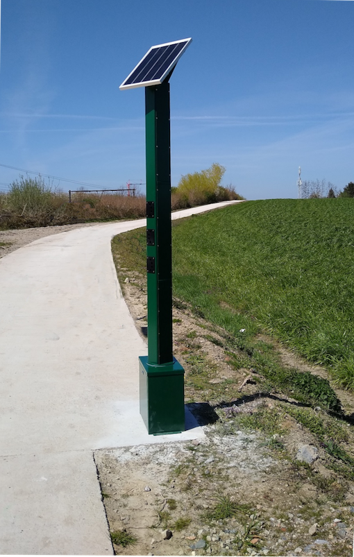 Bicycle Detector totem TMB-3B3