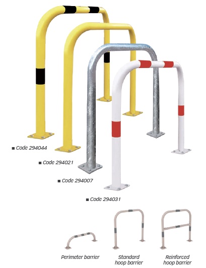 Hoop Barriers 60 - image Warehouse Hoop Barriers