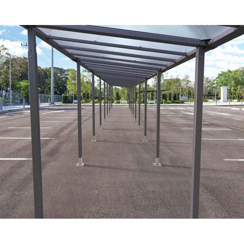 Milan covered walkway - site image Milan covered walkway - site image